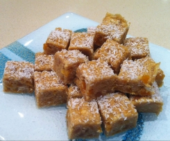No-Bake Apricot Fudge Slice