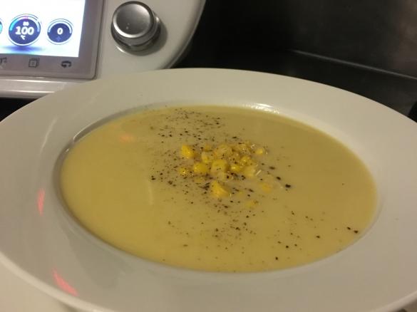 Corn and Cauliflower Potage