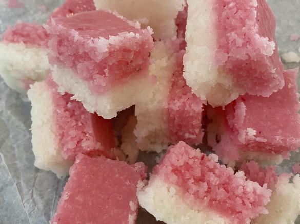 Grandma's Coconut Ice