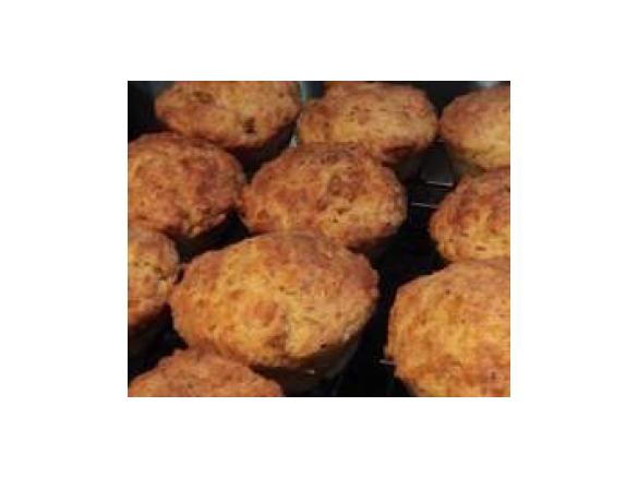Cheese and Bacon Lunchbox Muffins