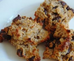 Wholesome Banana Choc Chip Cookies