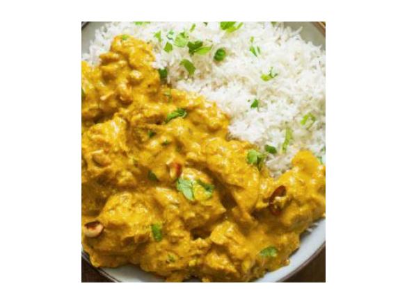 British curryhouse style Chicken Korma