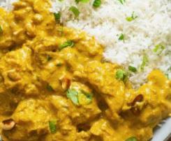 British curryhouse style Chicken Korma