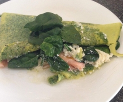 Smoked Salmon Omelette . . . HOWEZAT!