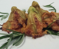 Zucchini Flower Fritters