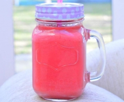 Mango Raspberry & Coconut Smoothie