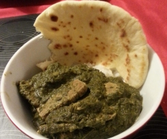 Spinach Beef Curry