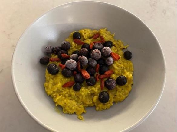 Turmeric Latte Porridge