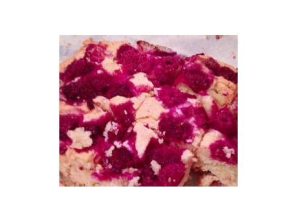 Almond & Raspberry Slice
