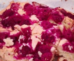Almond & Raspberry Slice