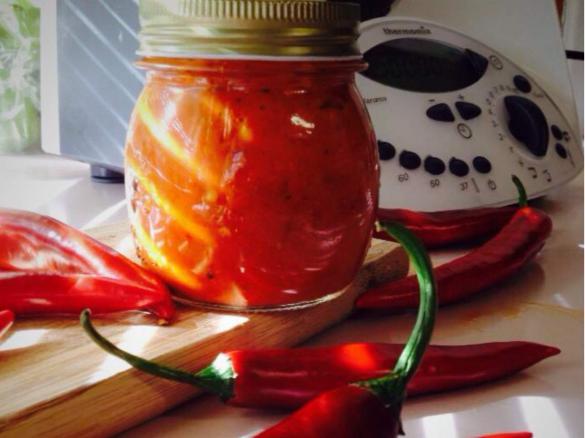 Char-grilled chilli sauce