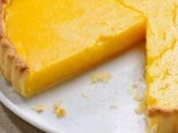 No Bake Lemon Tart 