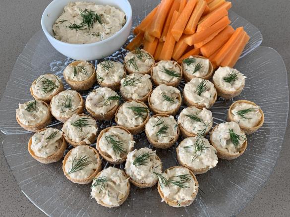 Salmon (or Trout) & Dill dip