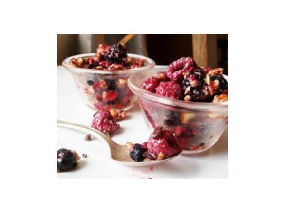 Berry Nougat with Cacao Nibs