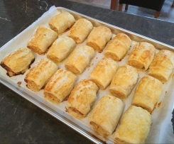 Chicken, Cheese & Pork Sausage Rolls