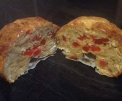 Caramelised Onion, Capsicum & Feta Quiche