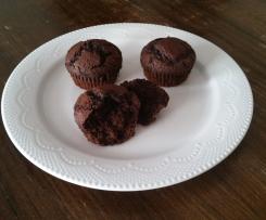 Chocolate Strawberry or Cherry Muffins