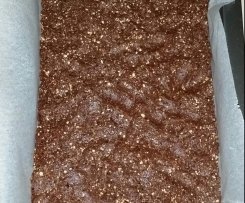 Cacao and Cashew slice