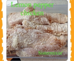 Lemon Pepper Chicken Strips