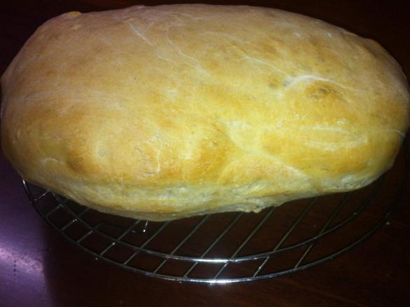 Sourdough bread loaf