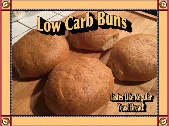 Keto Low Carb Yeast Buns/Bread