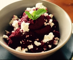Bec's Roasted Beetroot & Mint Dip 