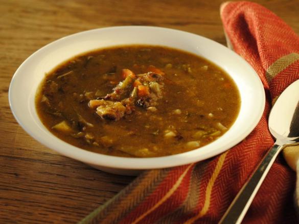 Mushroom Beef Soup - Low Carb
