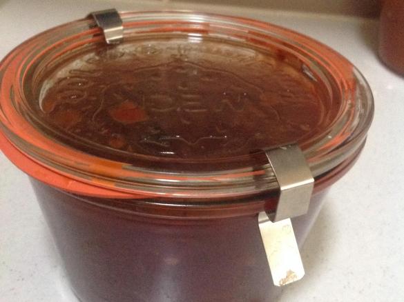 Spicy Plum and Date Chutney