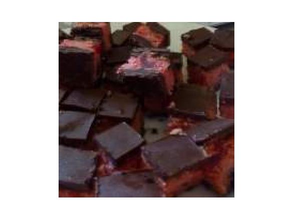 Marles YUM Cherry Ripe Slice