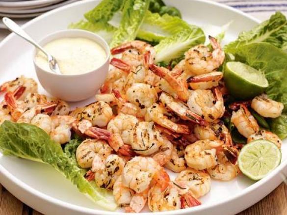 Clone of Summer Prawn Salad with Chilli Mango Mayonnaise