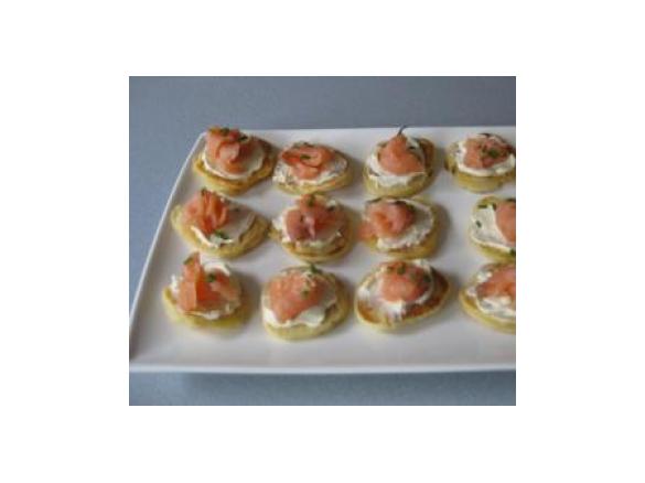 Smoked Salmon Blinis
