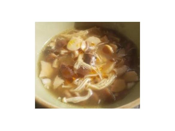 Asian Style Mushroom Soup