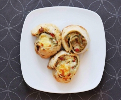 Greek Chicken Pinwheels