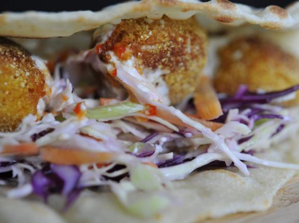 Crunchy Carrot Falafel