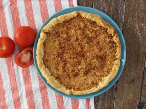 Tuna and Tomato Tart