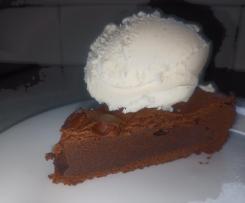 2 INGREDIENT CHOCOLATE FUDGE TART