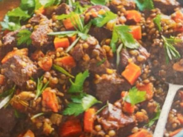 Lamb, Red Wine and Rosemary