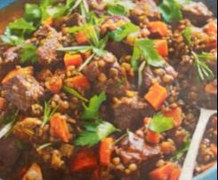 Lamb, Red Wine and Rosemary