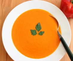 Capsicum and Tomato Soup