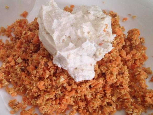 Raw Carrot Cake Breakfast