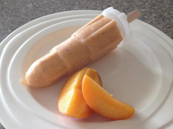 Waitangi Day Hawkes Bay Peach and Yogurt Icypoles