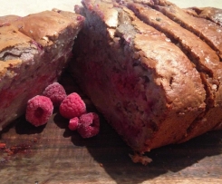 Pear & Raspberry Bread (inspired & translated from Fast Ed's recipe on Better Homes & Gardens)