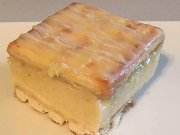 Vanilla Slice - No Bake, No Custard Powder