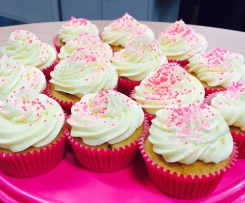 Brown sugar & choc chip cupcakes
