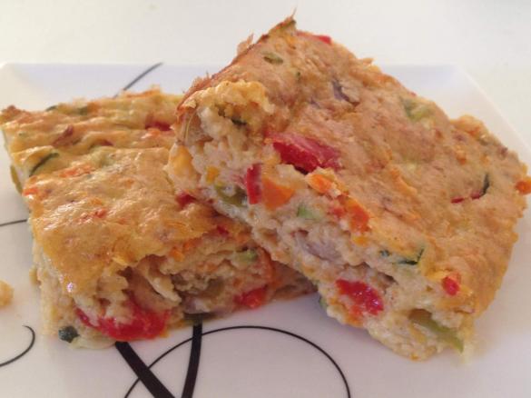 Ali's Lunchbox Zucchini Slice