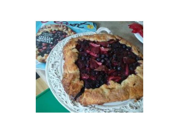 Italian Berry Crostata adapted from Feast Summer Entertaining Series part 1
