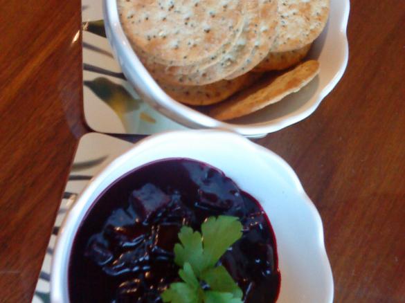 CHILLI BEETROOT DIP