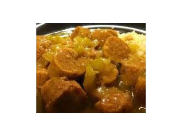 Hillbilly's Curried Sausages