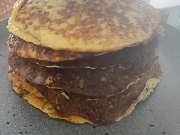 Esther's Cheese and Onion Pancakes