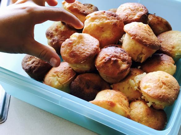 Pear and Yoghurt Muffins